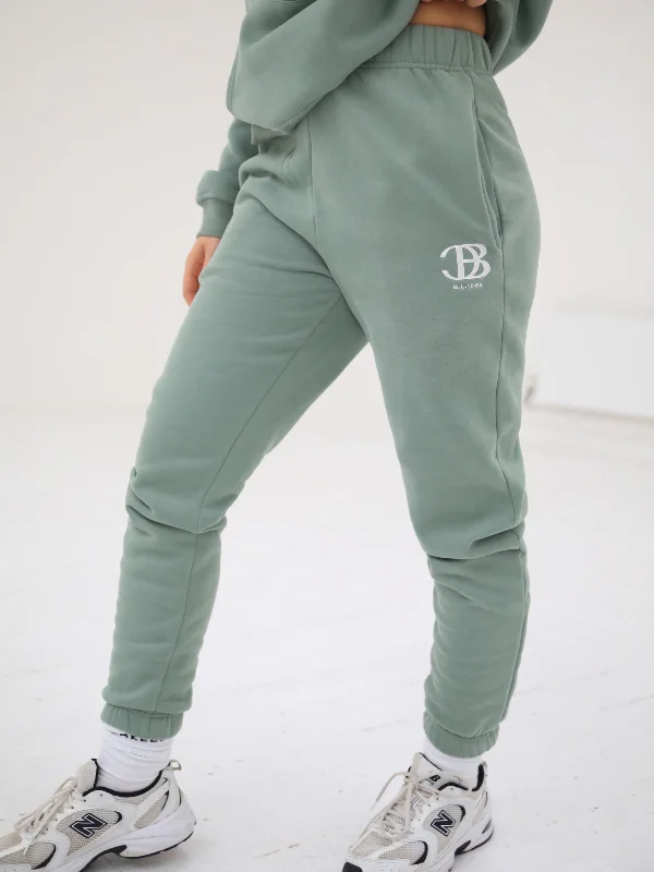 Initial Sweatpants - Sage Green