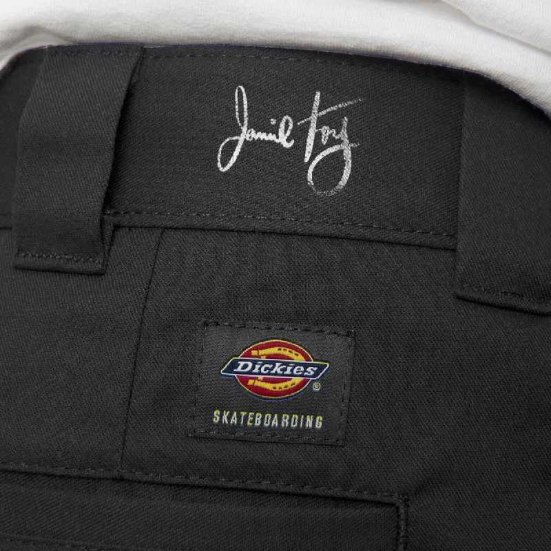 Dickies Jamie Foy Loose Straight Twill Pants - Black