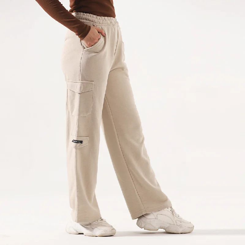 Skin Wide Leg Cargo Unisex Trouser