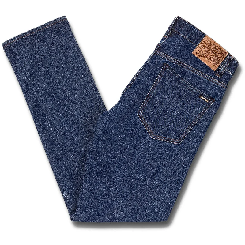 Volcom Vorta Denim Pants - Dirty Rich Indigo