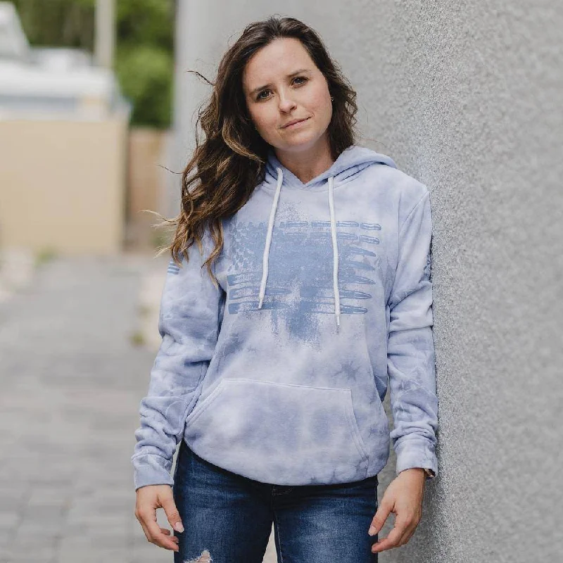 Women's Ammo Flag Hoodie - Infinity Wash