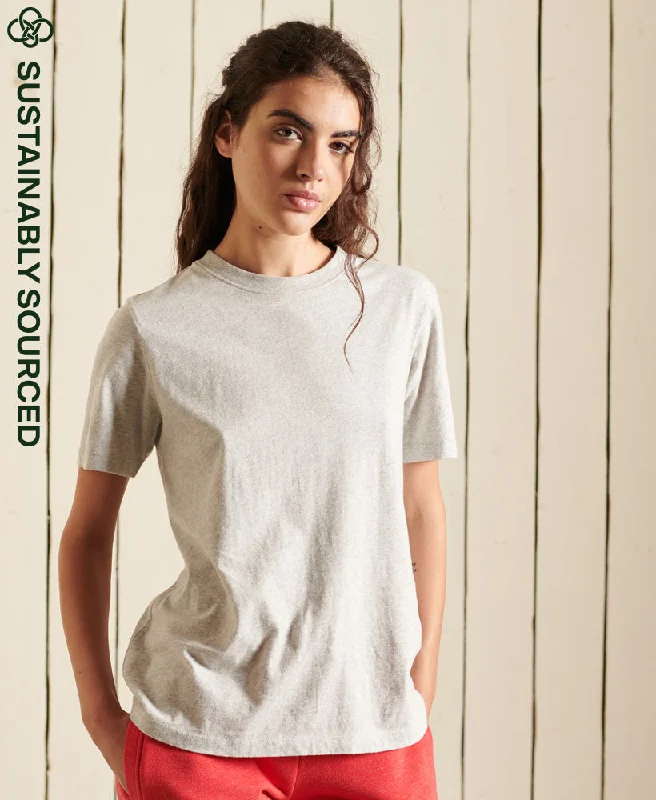 Essential T Shirt | Glacier Grey Marle