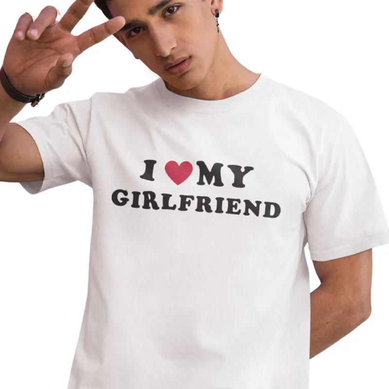 GIRLFRIEND UNISEX T-SHIRT - HVID