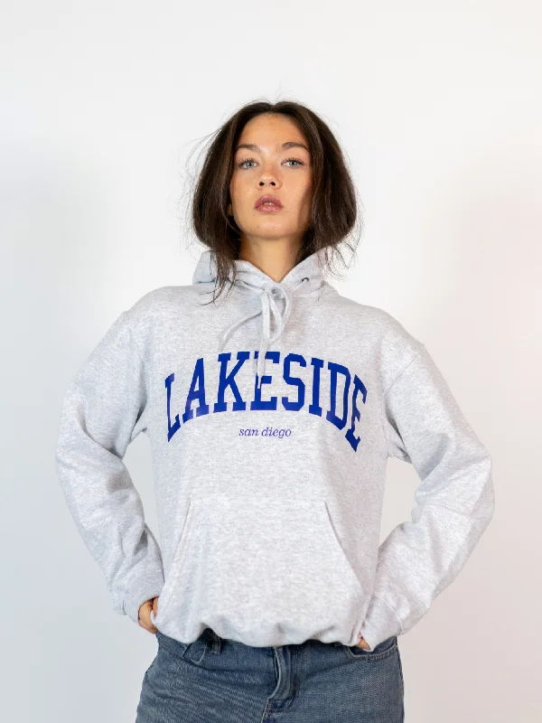 LAKESIDE HOODIE - GRÅ