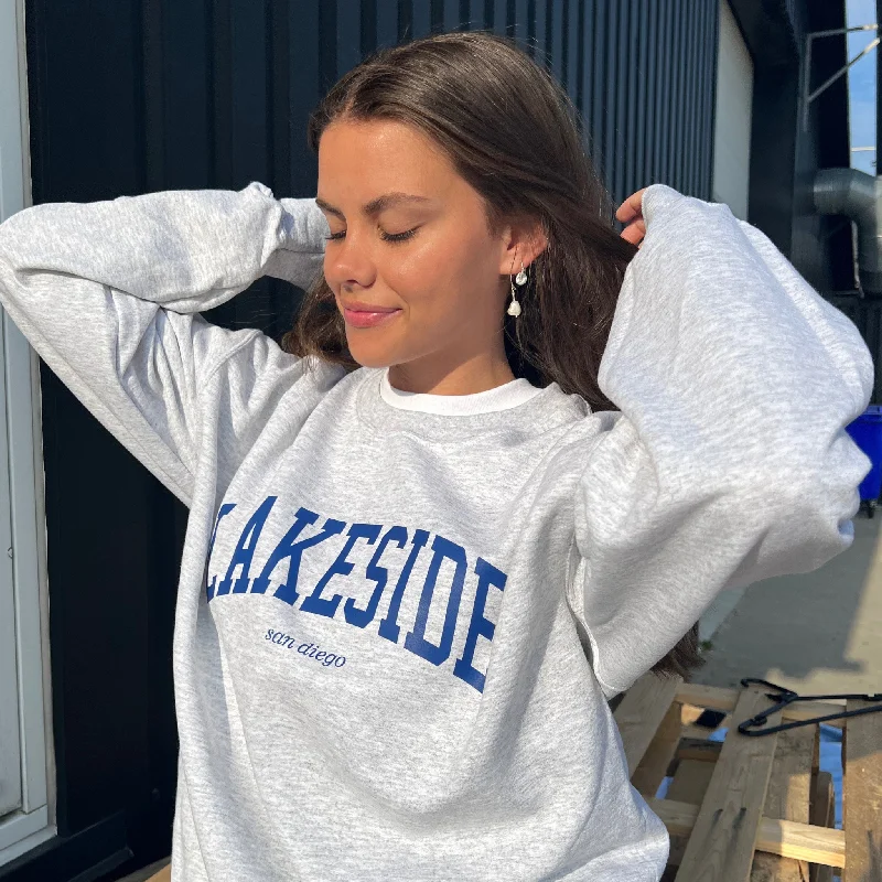 LAKESIDE SWEATSHIRT - GRÅ