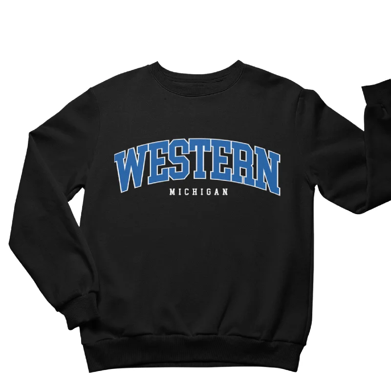 WESTERN MICHIGAN SWEAT - SORT