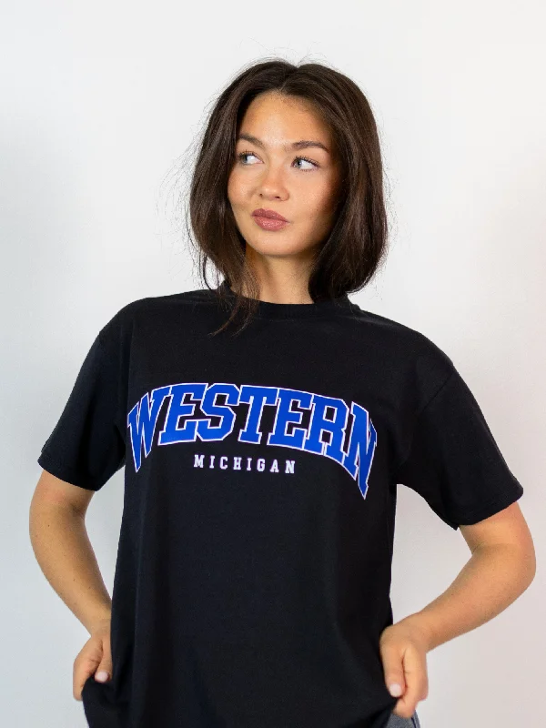 WESTERN MICHIGAN TEE - SORT