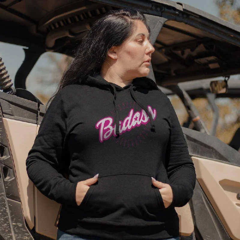 Women's Badass Hoodie - Black