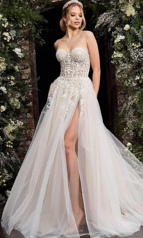 Jovani - 06610 Sweetheart Corset Bridal Gown