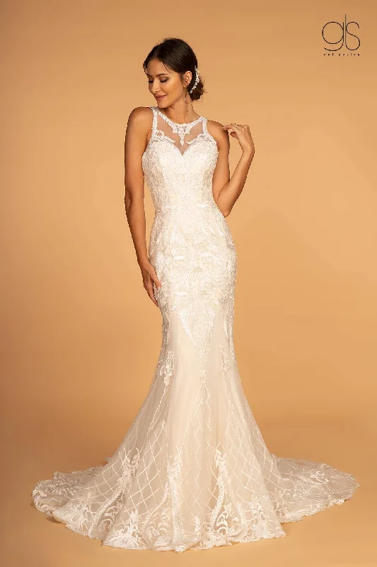 Long Formal Wedding Gown