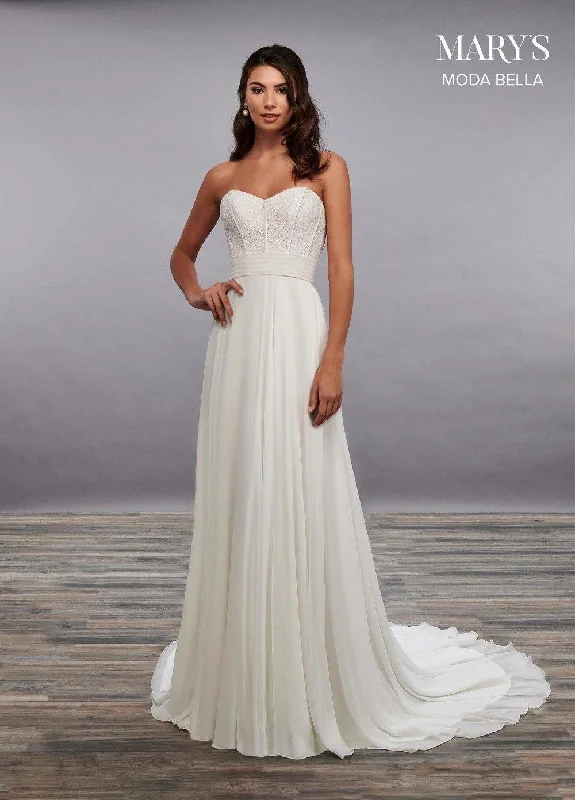 Rachel Allan  Long Strapless Wedding Dress Plus Size