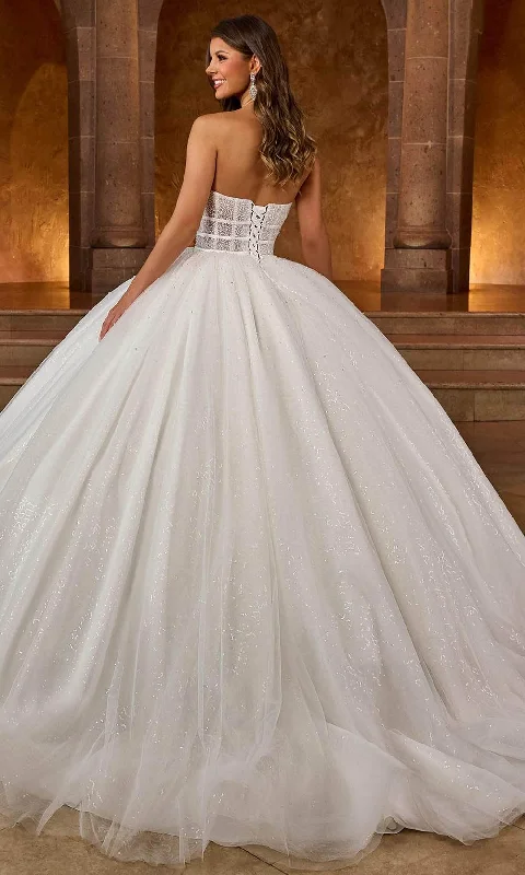 Rachel Allan RB6141 - Sequin Strapless Ballgown