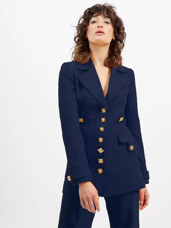 ALICE McCALL Womens Air France Jacket Navy