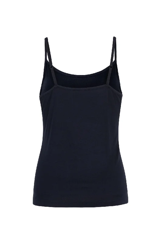 Basic Cami with adjustable straps | Navy | 7537WW