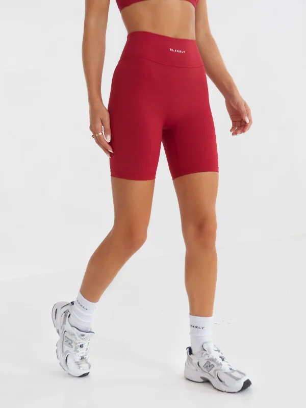 Studio Active Shorts - Cherry Red