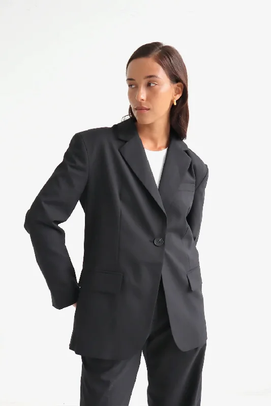 BLANCA Womens Vincent Blazer Noir