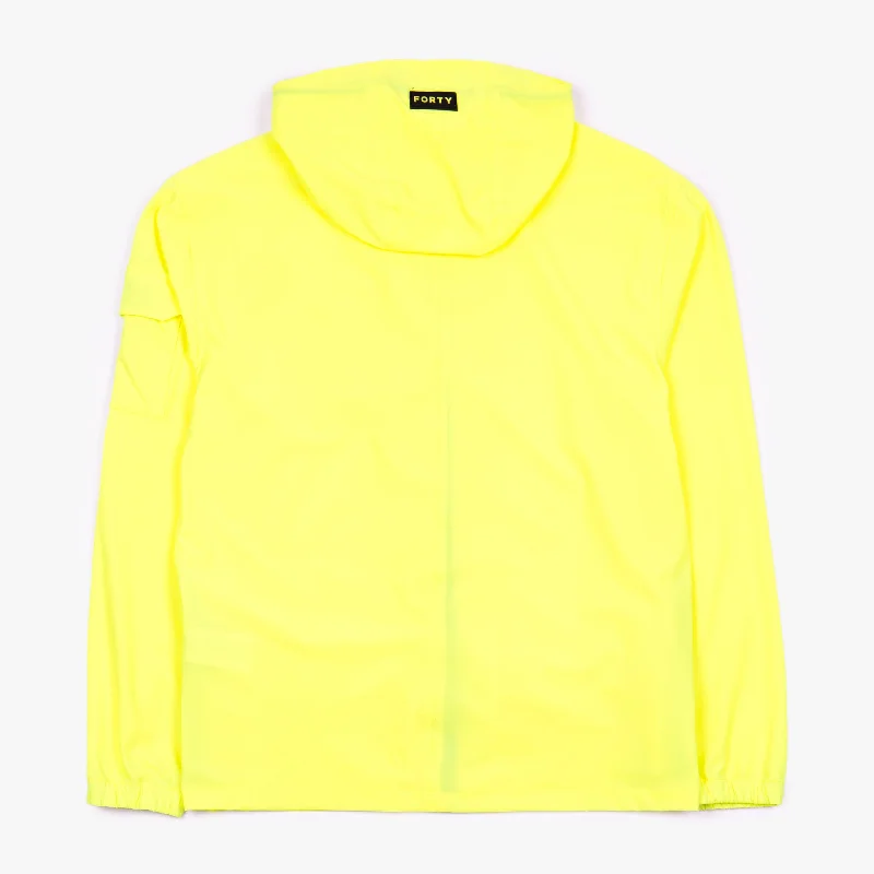 Callan Hooded Tech Overshirt (Neon Yellow)