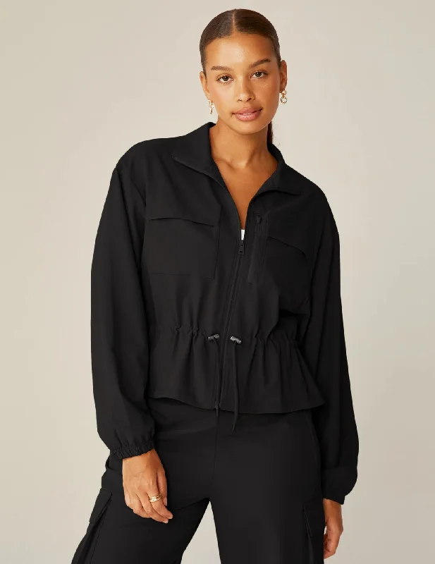 Beyond Yoga City Chic Jacket in Black