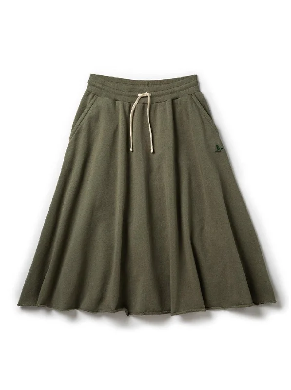 Terry Skirt - Olive