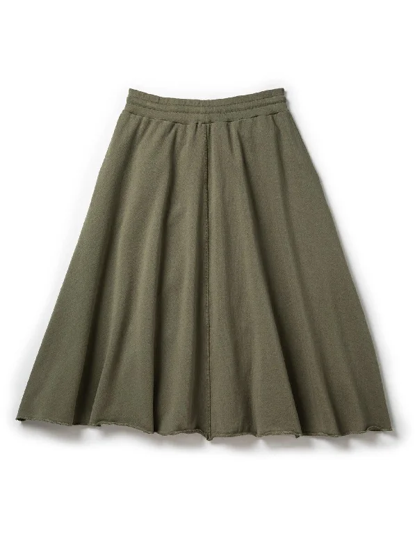 Terry Skirt - Olive