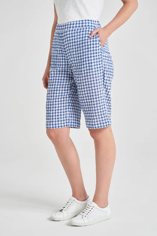 Cotton Gingham Short