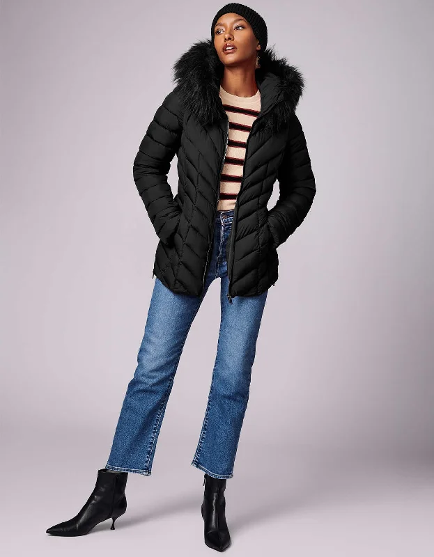 Denali Versatile Vegan Fur Puffer Jacket