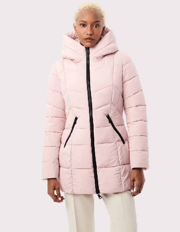 Fab Funnel Quilted Puffer Jacket