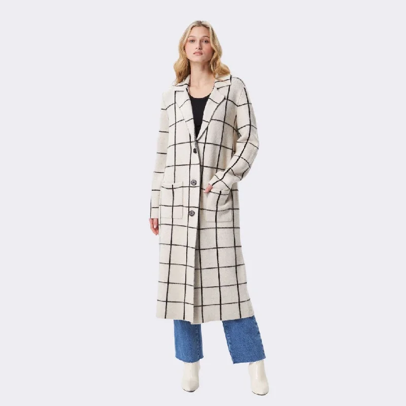 Jonas Coat (Meringue Check)