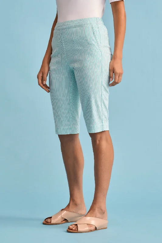 Seersucker Stripe Short