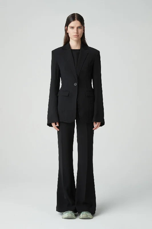 LARA WORTHINGTON x ATOIR Womens 001 Blazer Black