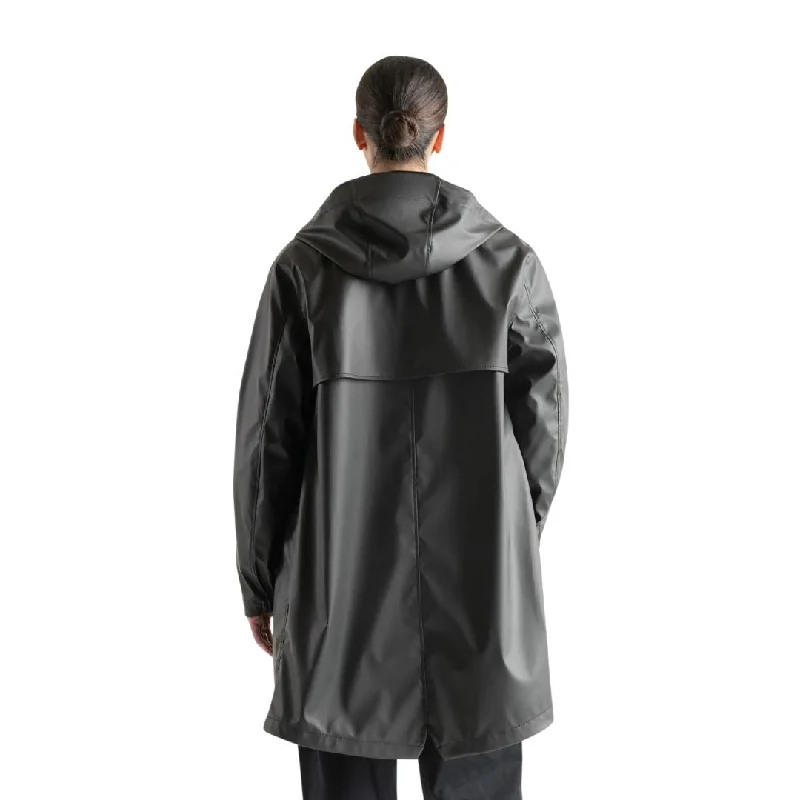 Long Classic Rain Jacket (Black)