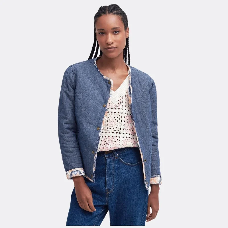 Margate Reversible Collarless Jacket (Multi)