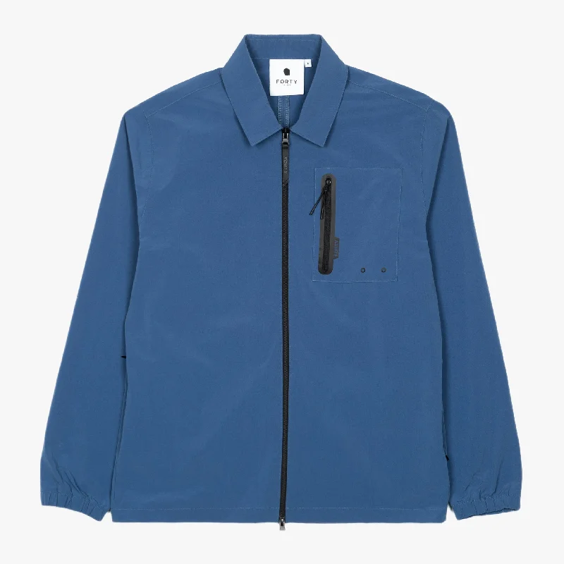 Mirra Tech Overshirt (Parisian Blue)