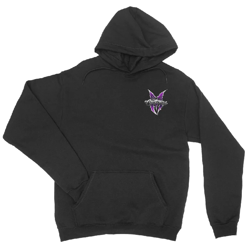 LADIES SKETCHED LOGO PULLOVER HOODIE