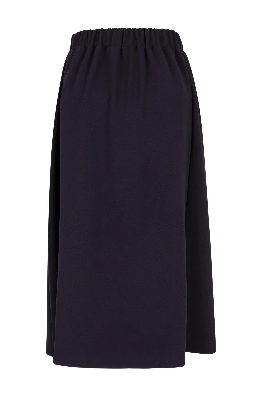 Poly Elastane 6 panel Skirt | NAVY | 4471ZR