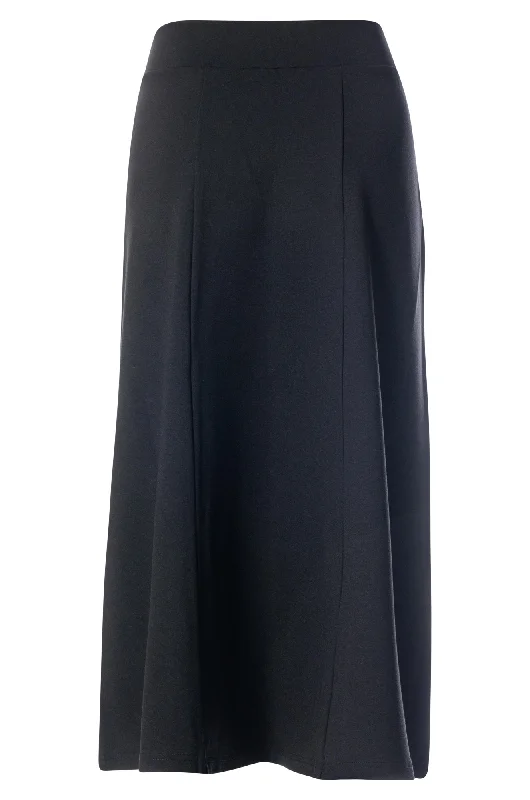 New Ponti pull on Skirt | Black | 7806ZZ