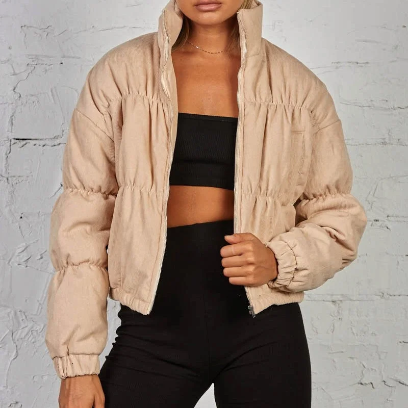 Sundays The Label WOMENS Kain Bomber Jacket Sand