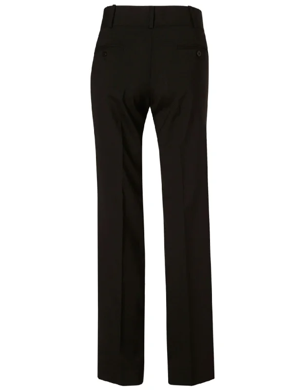 Women's Wool Blend Stretch Low Rise Pants