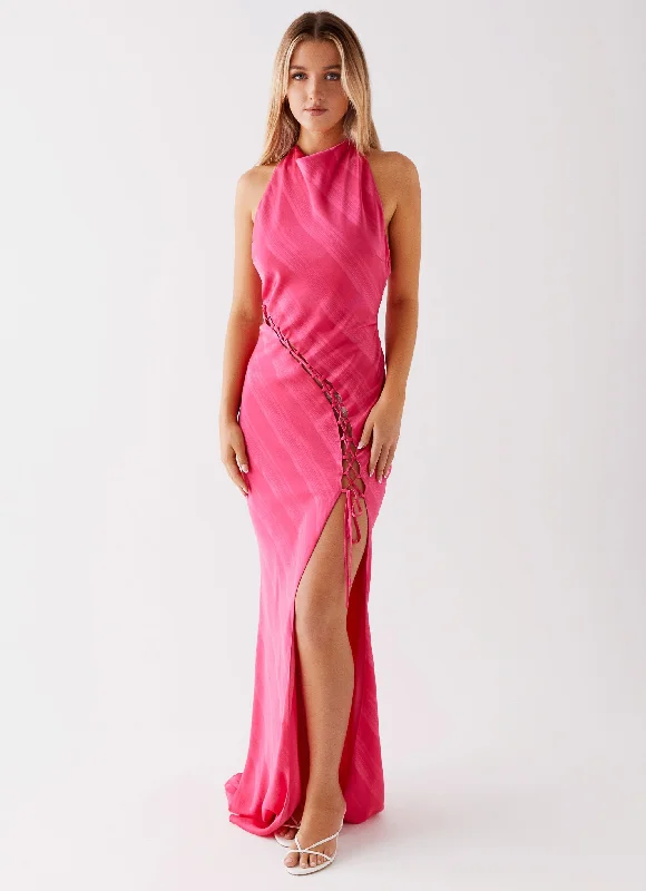 Heartbeat Maxi Dress - Pink